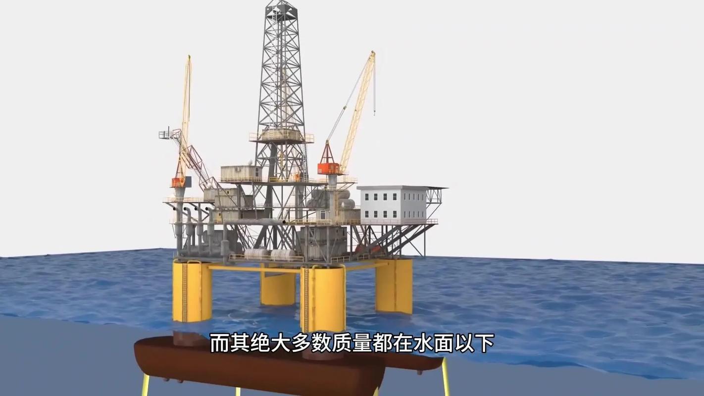海上石油鉆井平臺工作原理#科技 #知識分.海上石油鉆機或
